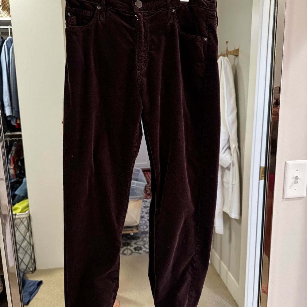 Anthropologie Men's Dark Corduroy Pants